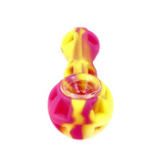 Silicone pipe with Glass Bowl Dab Tool and Secret Storage assorted