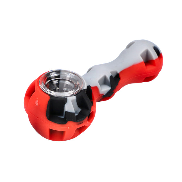 Silicone pipe with Glass Bowl Dab Tool and Secret Storage assorted