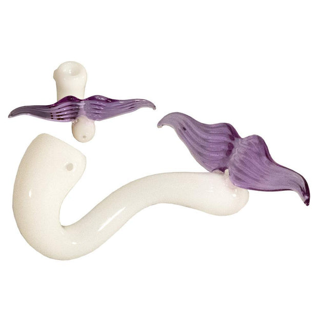 White Mustache Pipe