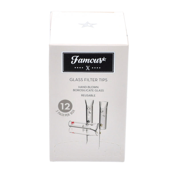 Famous X Glass Filter Tips