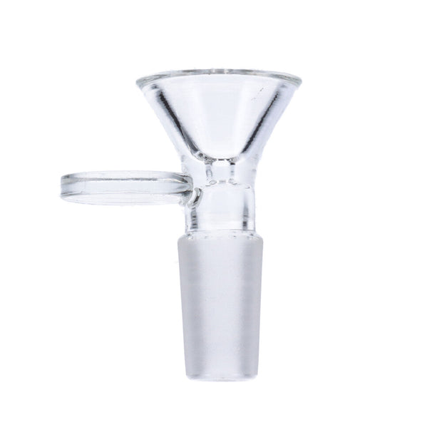 14mm Male Clear Glass Herb Bowl