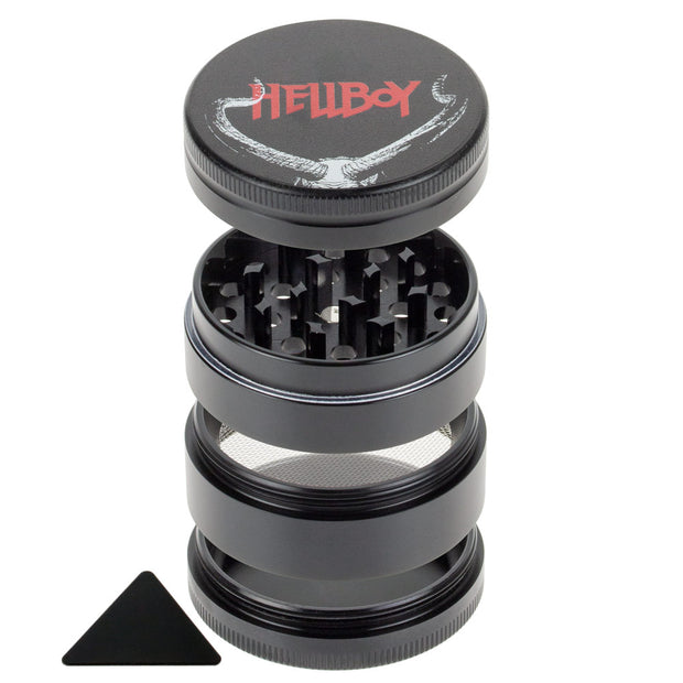 HELLBOY DEMON HEAD 50MM 3 STAGE GRINDER