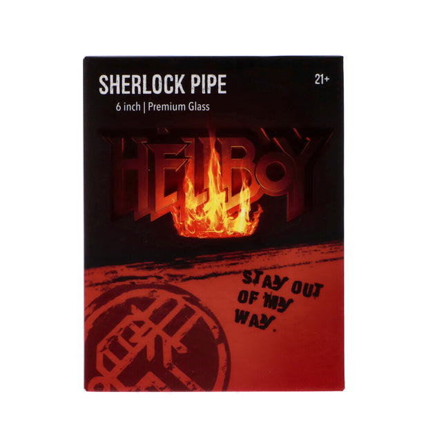 HELLBOY DOOM 5 IN LARGE SHERLOCK HAND PIPE