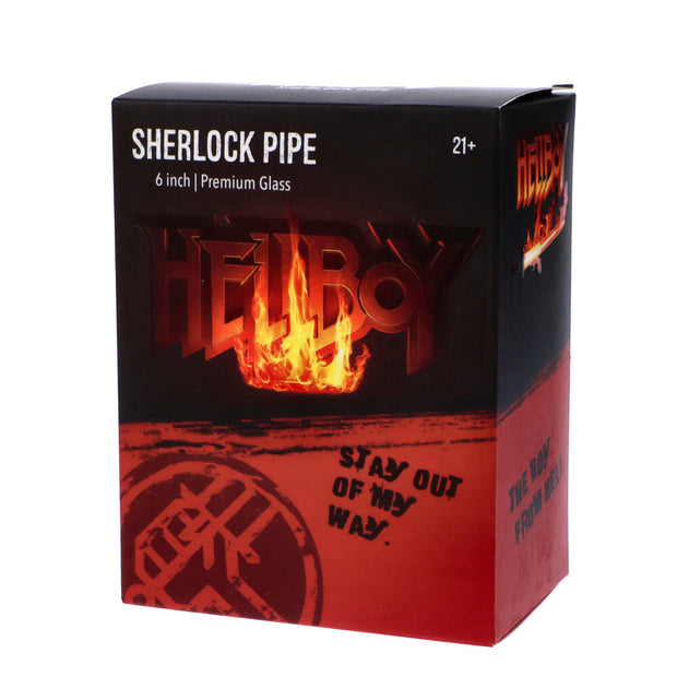 HELLBOY DOOM 5 IN LARGE SHERLOCK HAND PIPE