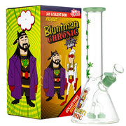 JAY & SILENT BOB BLUNTMAN & CHRONIC 10 IN BEAKER WATER PIPE