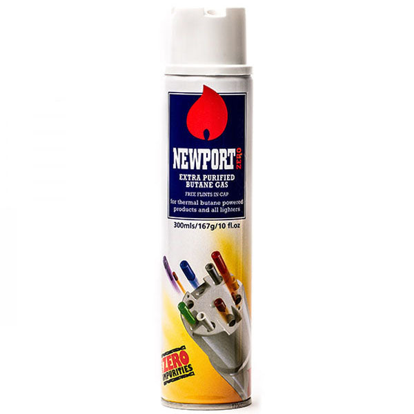 Newport Zero Extra Purified Butane Gas Ð 300 ml