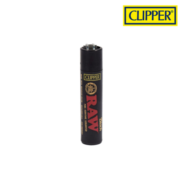 RAW Clipper Lighters Ð Black Ð 48/Tray