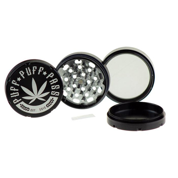3 Stage Puff Puff Pass Grinder 62MM CNC Aluminum