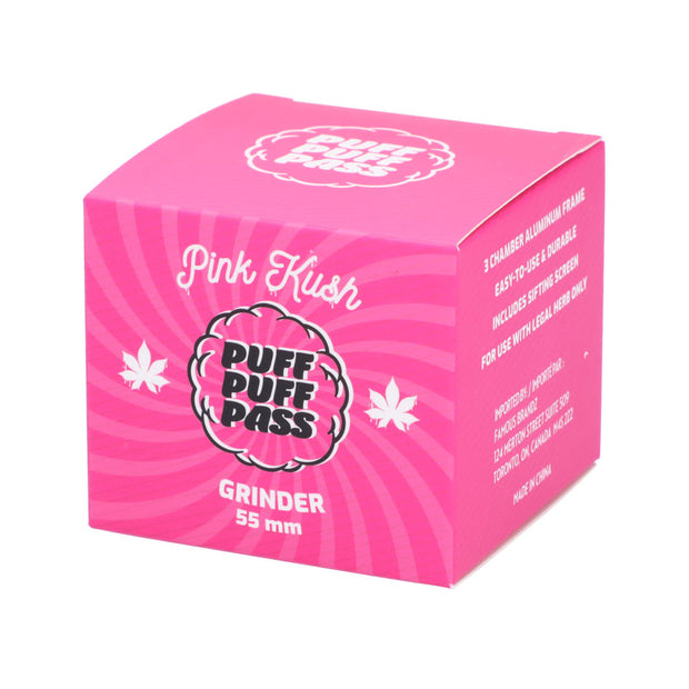 Pink Kush 55mm 3-Stage Grinder