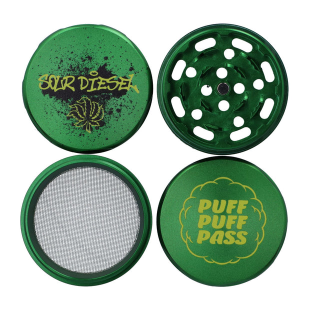 Sour Diesel 55mm 3-Stage Grinder