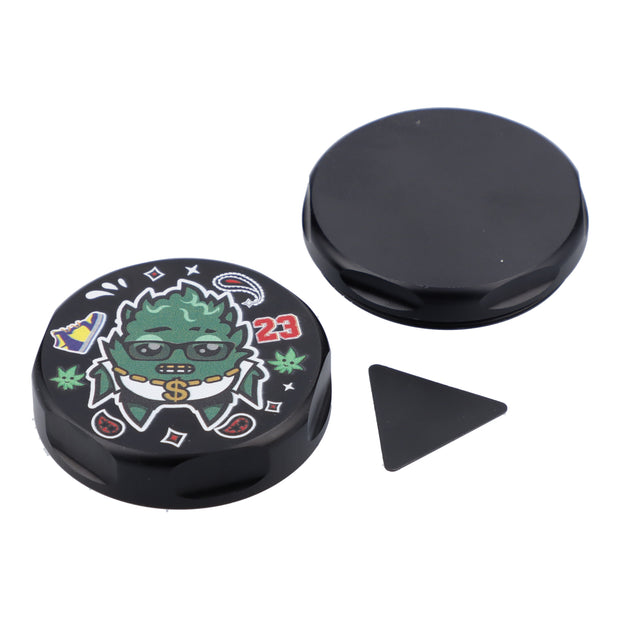 55mm OG Kush 3 Stage Grinder - Black