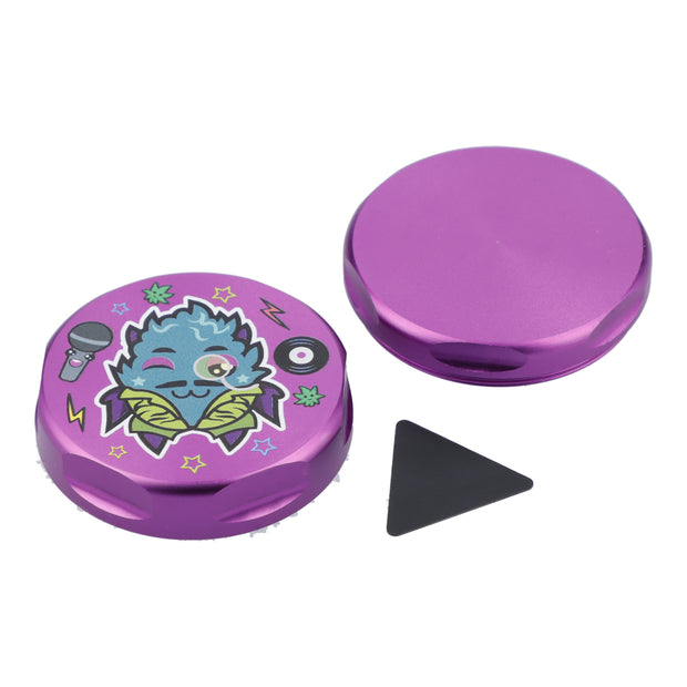 55mm Granddaddy Purple 3 Stage Grinder - Purple