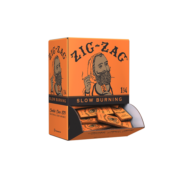 Zig-Zag Slow Burning Rolling Papers Ð 1 _ÓOrange Ð 25 Pack