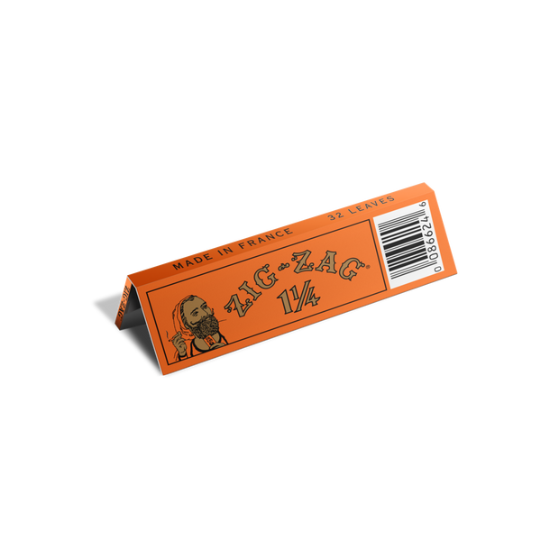 Zig-Zag Slow Burning Rolling Papers Ð 1 _ÓOrange Ð 25 Pack