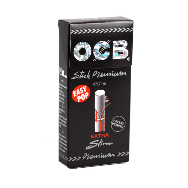 OCB Stick Premium Pre-Cut Filters Ð Extra Slim Ð 20 Packs x 120 Pieces
