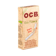 OCB Stick Unbleached Organic Hemp Eco Filters Ð Extra Slim Ð 20 Packs x 120 Pieces