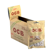 OCB Unbleached Biodegradable Filters – Slim – 10 Packs x 120 Pieces