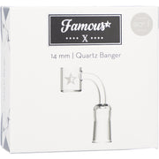 Famous X Replacement Banger - 90 Degree 14mm Female