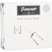 Famous X Replacement Banger - 45 Degree 18mm Female