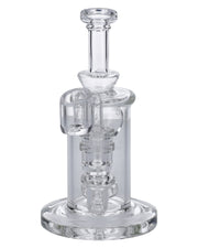Dab Rig Inline Perc Funnel Recycler-Clear-6 in(RCL-S-039)