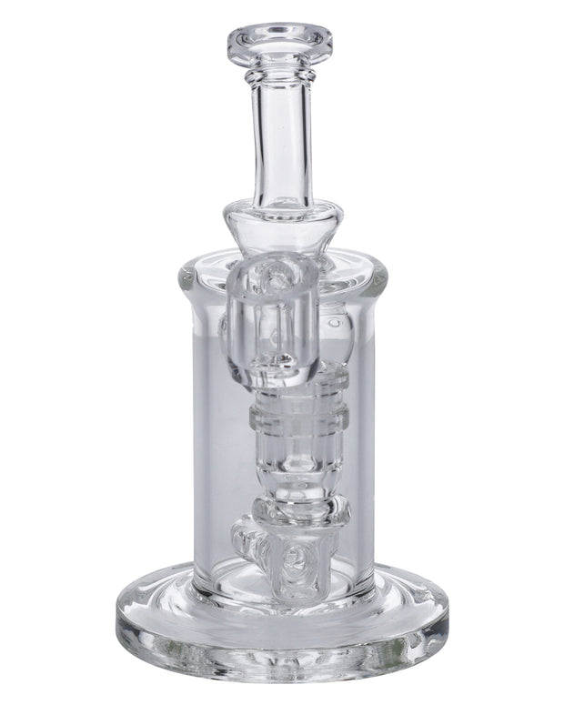 Dab Rig Inline Perc Funnel Recycler-Clear-6 in(RCL-S-039)