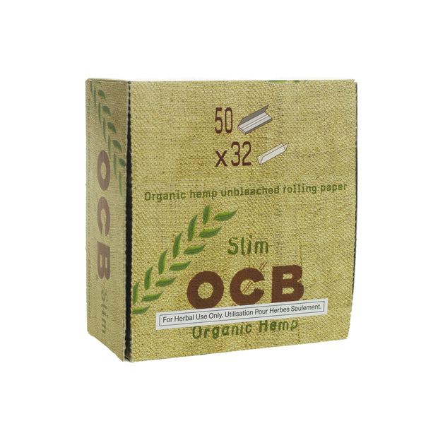 Rolling Papers OCB Organic Slin King Size 50 Pack