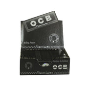 Rolling Papers OCB Premium Black Single Wide Double Window 25 Pack