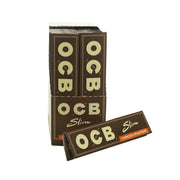 Rolling Papers OCB Unbleached Slim King Size 50 Pack