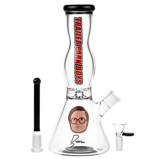 TRAILER PARK BOYS BUBBLES 12 IN BEAKER WATER PIPE