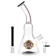 TRAILER PARK BOYS AUTHENTIC ICE GLASS 12 IN BEAKER WATER PIPE