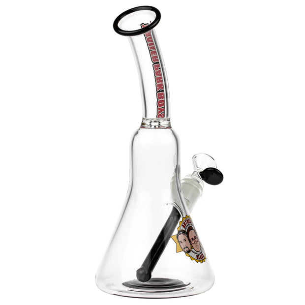 TRAILER PARK BOYS AUTHENTIC ICE GLASS 12 IN BEAKER WATER PIPE