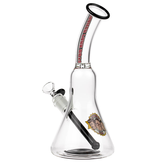 TRAILER PARK BOYS AUTHENTIC ICE GLASS 12 IN BEAKER WATER PIPE