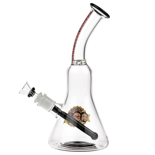 TRAILER PARK BOYS AUTHENTIC ICE GLASS 12 IN BEAKER WATER PIPE