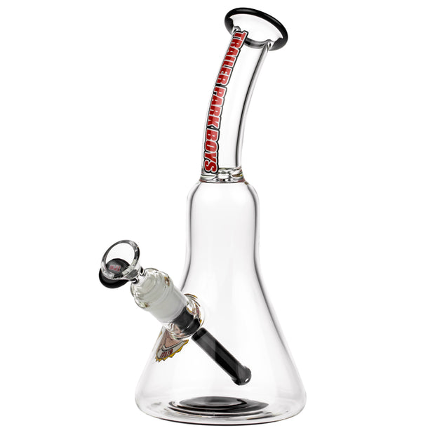 TRAILER PARK BOYS AUTHENTIC ICE GLASS 12 IN BEAKER WATER PIPE