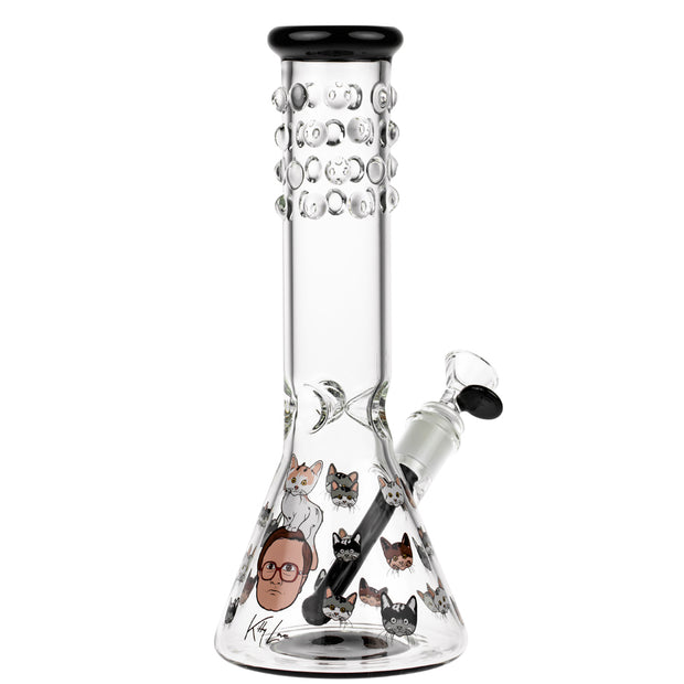 TRAILER PARK BOYS KITTY LOVE 12 IN BEAKER WATER PIPE