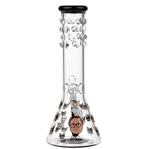TRAILER PARK BOYS KITTY LOVE 12 IN BEAKER WATER PIPE