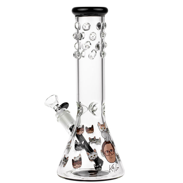 TRAILER PARK BOYS KITTY LOVE 12 IN BEAKER WATER PIPE