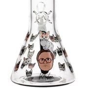 TRAILER PARK BOYS KITTY LOVE 12 IN BEAKER WATER PIPE