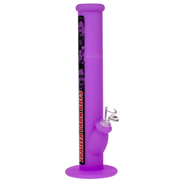 Silibong 14" Straight Silicone Water Pipe