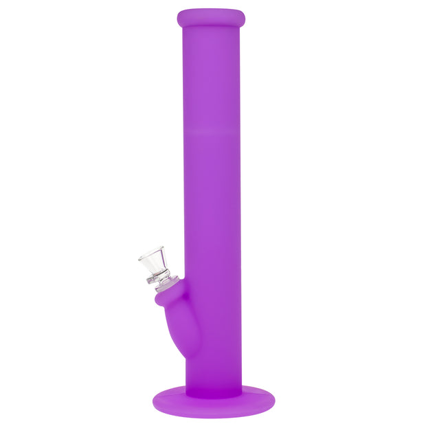 Silibong 14" Straight Silicone Water Pipe