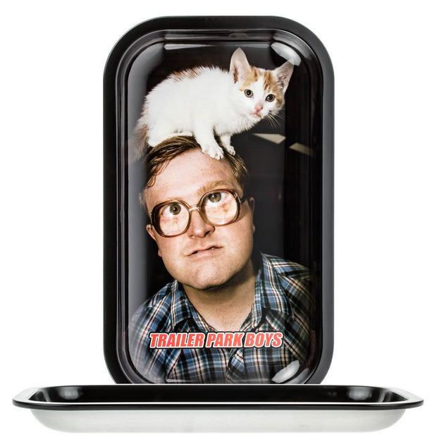 Head Kitty Rolling Tray