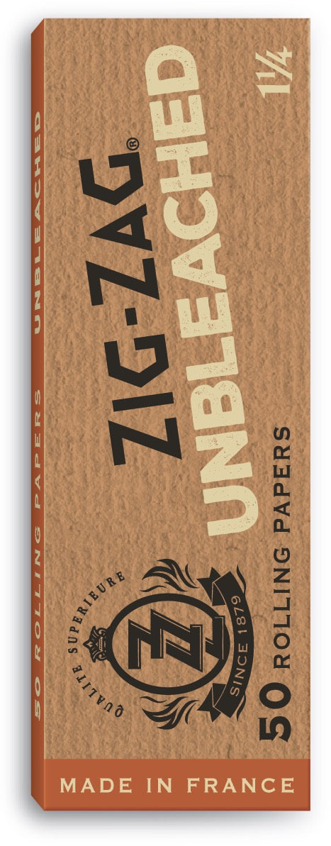 Zig-Zag Unbleached Rolling Papers 1 1/4