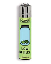 "The Greens" Clipper Refillable Lighters