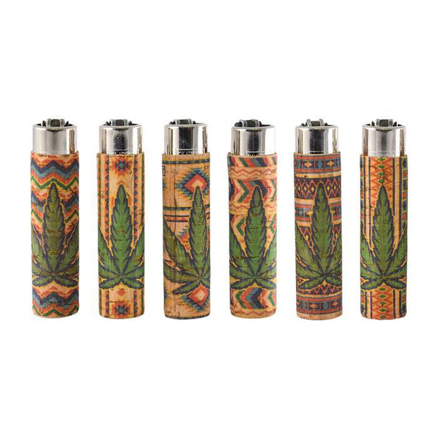 Clipper Lighter Ð Cork Ð LeavesÐ 24 Pack