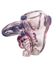 Pink Sherlock Pipe with Purple Accents