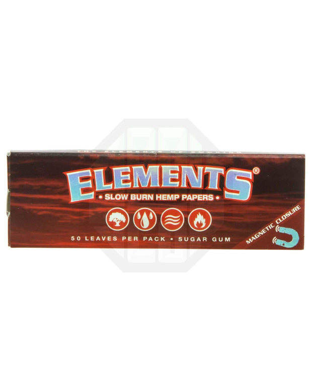 elements rolling papers, red collector's series