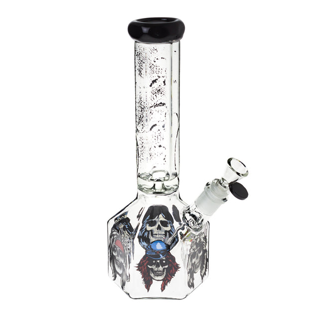 Skulls 12" Hexagon Water Pipe