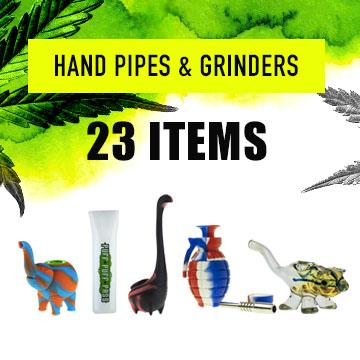 Grinders and Hand Pipes Bundle