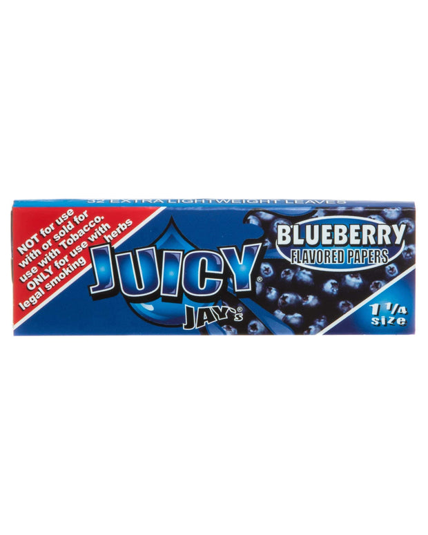 Classic 1-1/4" Size Flavored Rolling Papers Blueberry