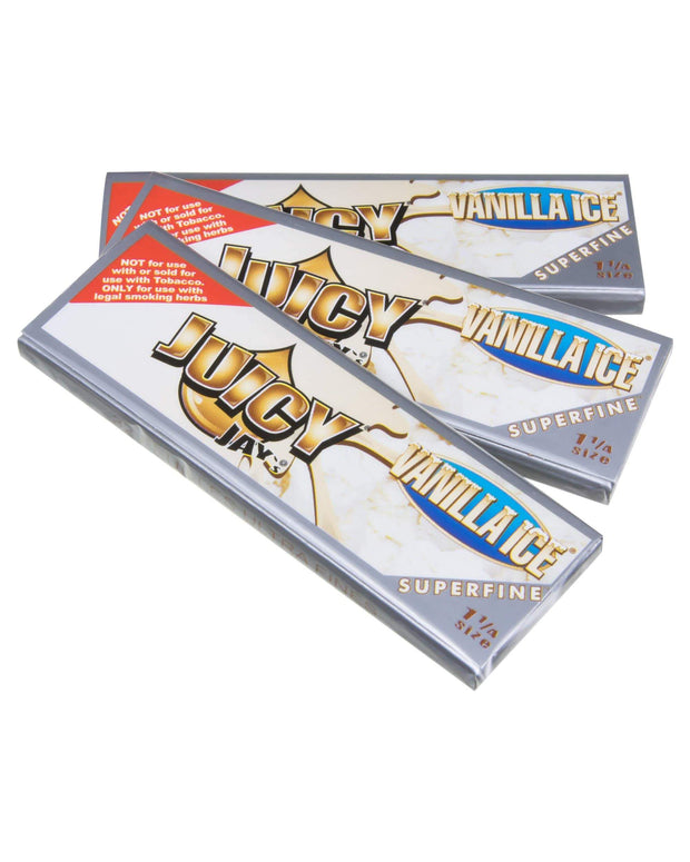 3 pack of vanilla ice juicy jays rolling papers